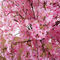 Faux Cherry Blossom Tree Fiberglass Plastic di altezza di rosa 130cm dell'OEM